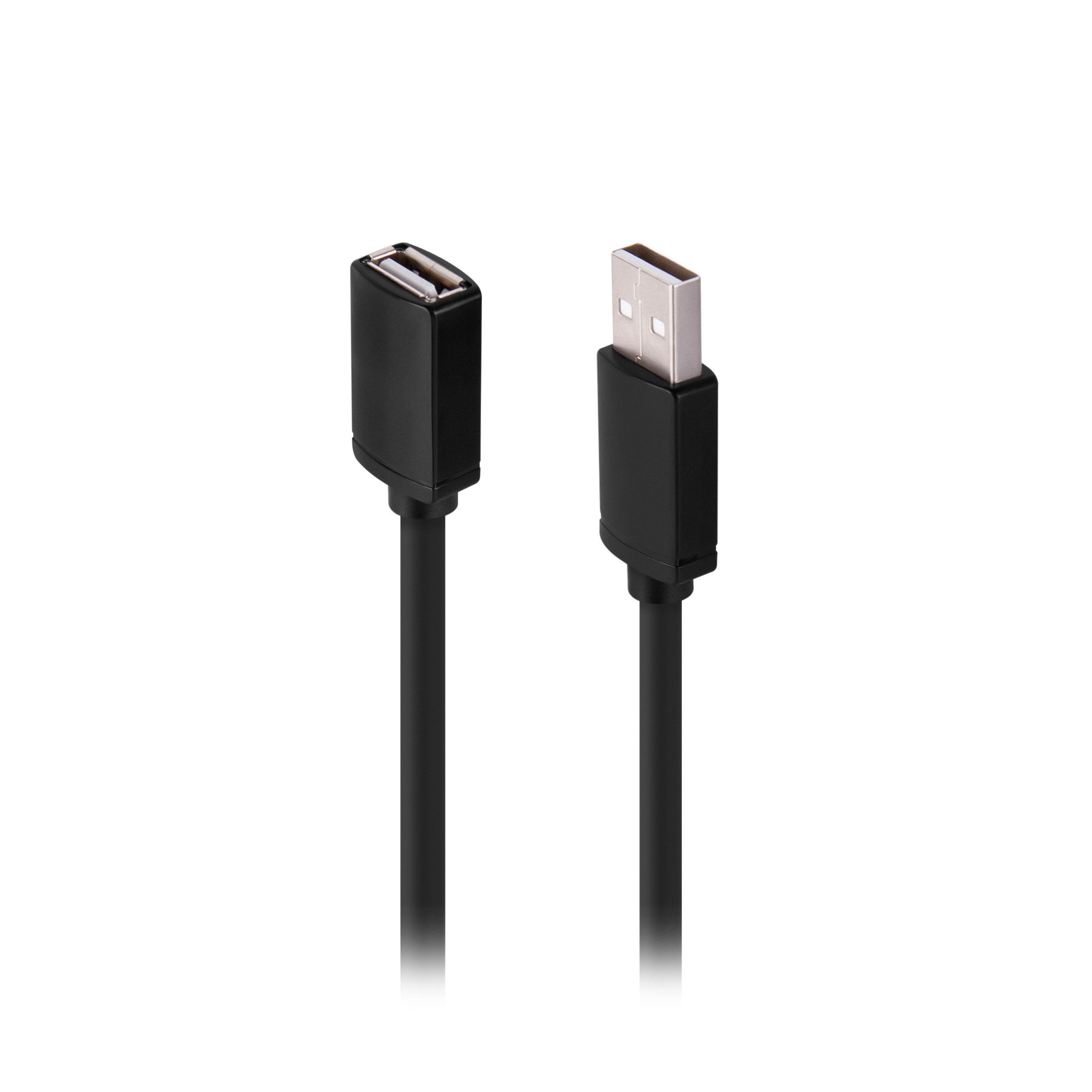 Кабель Rombica USB A-USB A USB 1.8м (3212012)