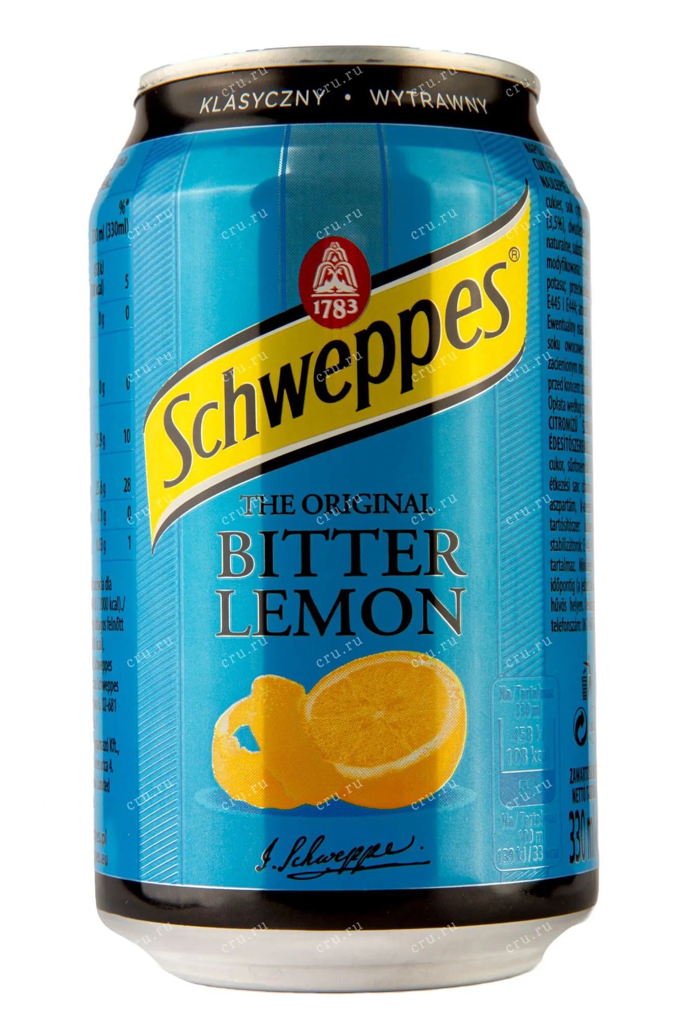 Напиток газированный Schweppes Bitter Lemon, 6 шт по 330 мл