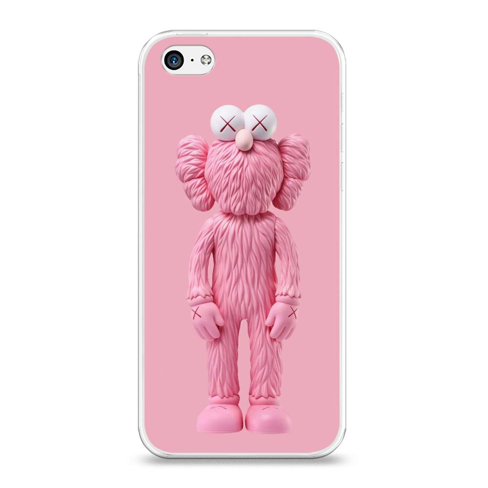 

Чехол на Apple iPhone 5C "KAWS pink doll", 10250-4