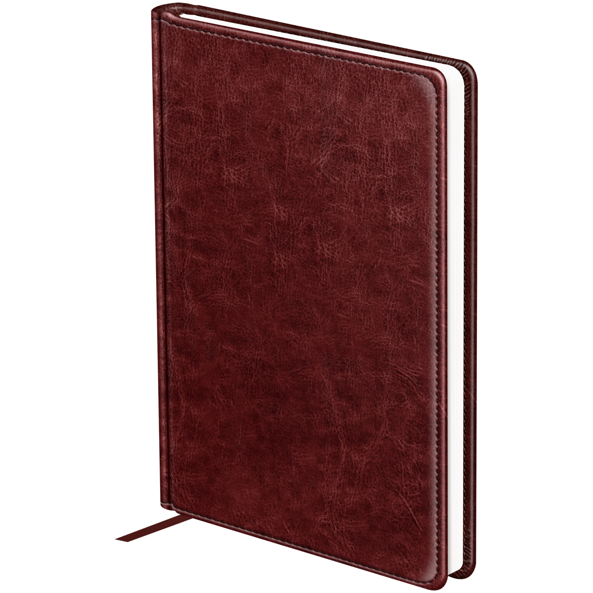 

Ежедневник BG Nebraska Dark red, А5 160 листов недатированный, красный, Dark red