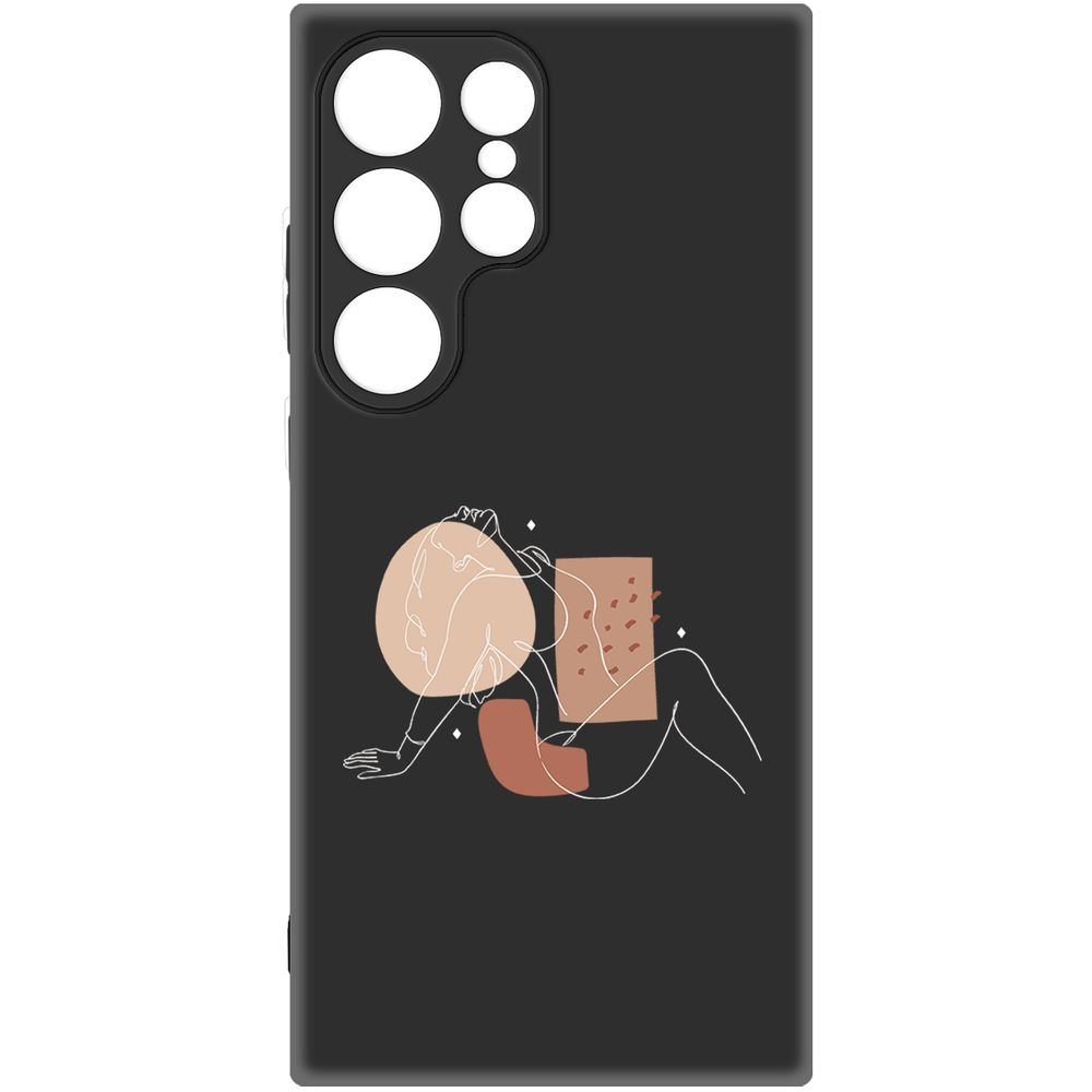 

Чехол-накладка Krutoff Soft Case Чувственность для Samsung Galaxy S24 Ultra черный