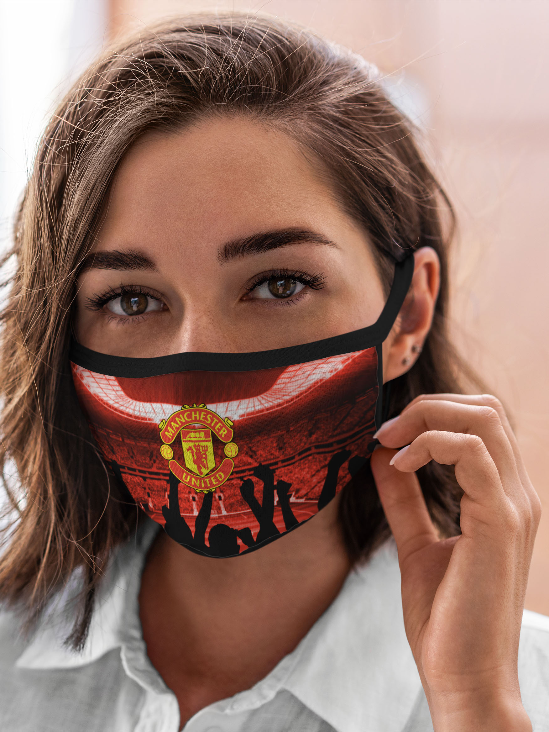 

Многоразовая маска унисекс Burnettie Manchester United, Разноцветный, Manchester United