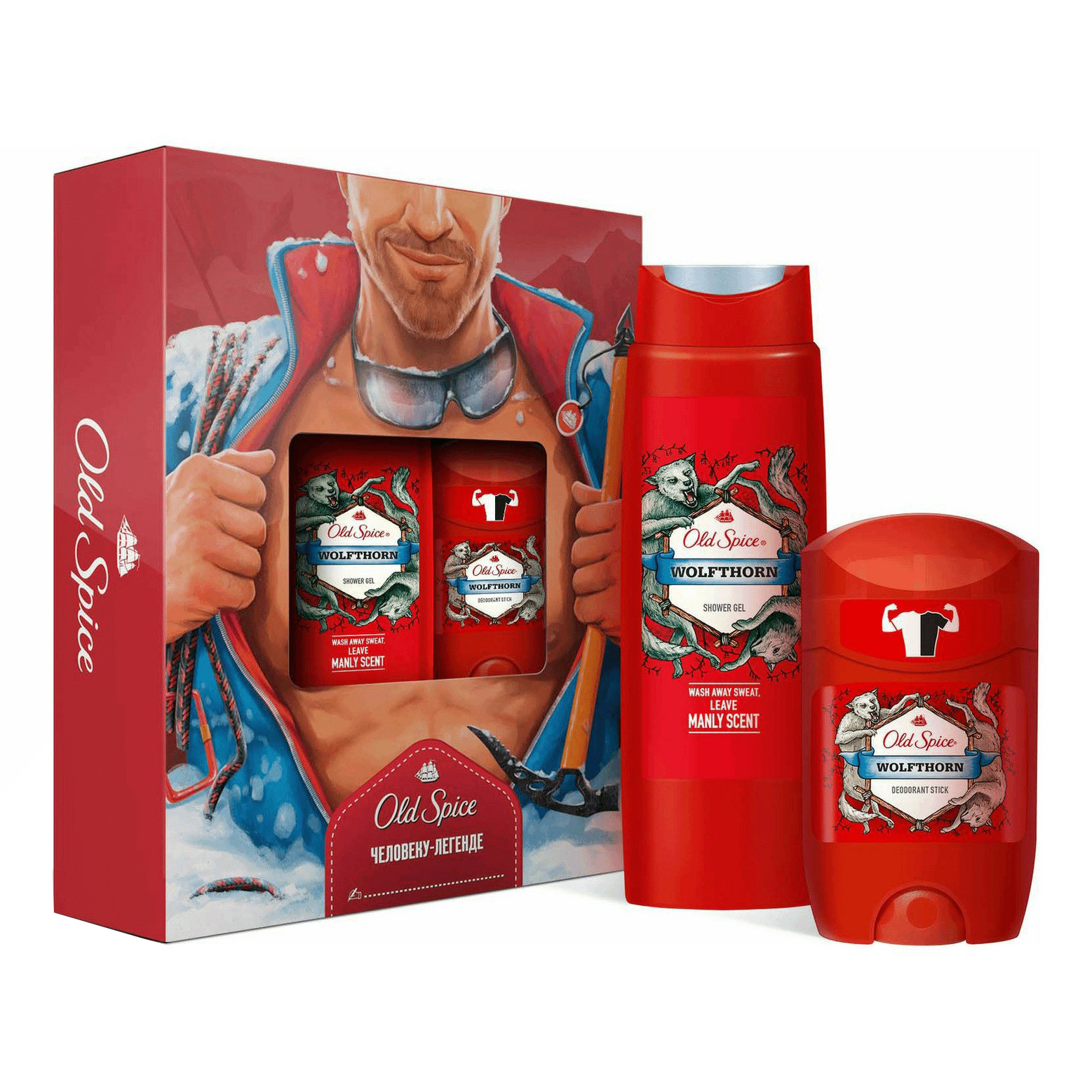 

Набор средств для тела Old Spice для мужчин 2 предмета