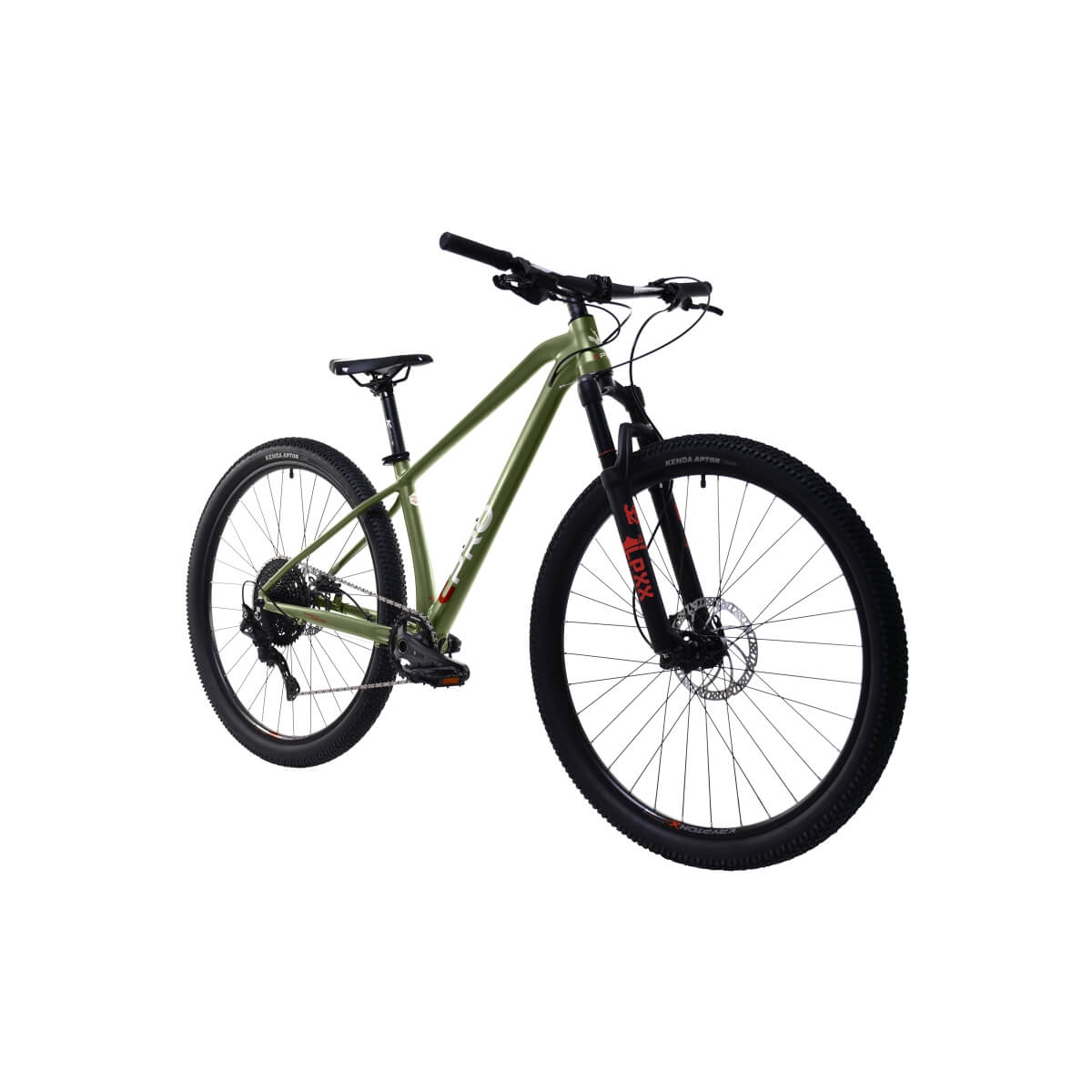 Велосипед CAPRIOLO MTB AL PHA 9.6 29'' 1 X 11, ALU 19'' зелёный 2024