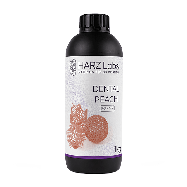 

Фотополимер HARZ LABS Dental Peach, Коралловый, Dental Peach