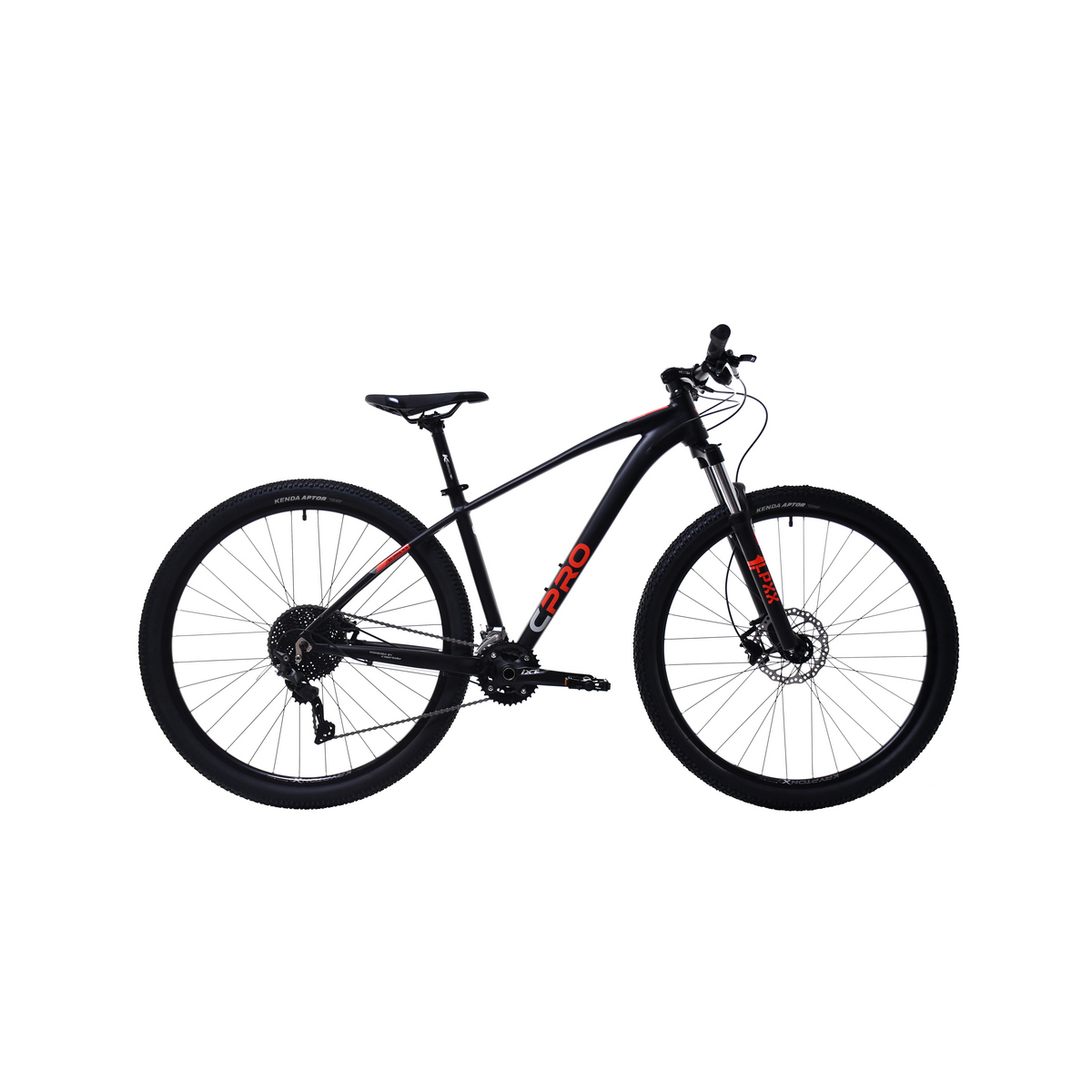 Велосипед CAPRIOLO MTB AL PHA 9.5 29'' 2 X 10, ALU 19'' чёрный 2024