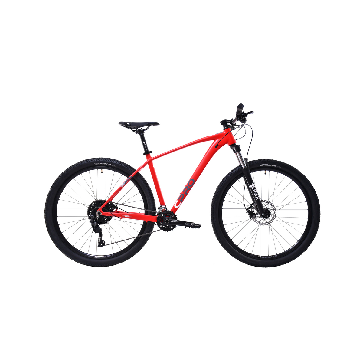 Велосипед CAPRIOLO MTB AL PHA 9.5 29'' (2 X 10), ALU 17'' (красный - розовый)