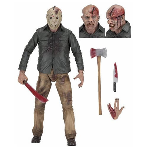 Фигурка Neca Jason FRIDAY THE 13TH: The Final Chapter 47см NC39718 фигурка neca раненый робокоп с док станцией robocop подвижная 18 см