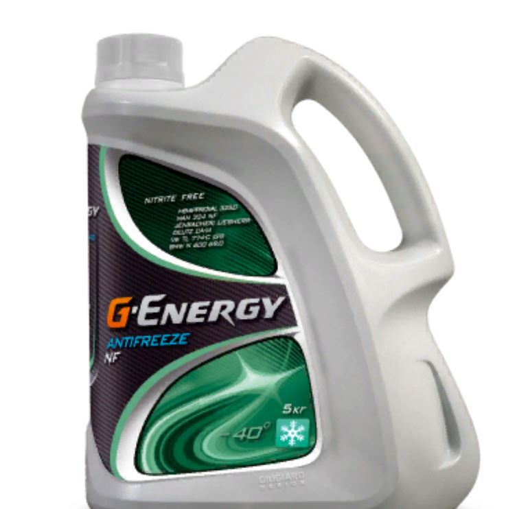 Антифриз G-Energy ОЖ Antifreeze NF 40, 5кг (зеленый)
