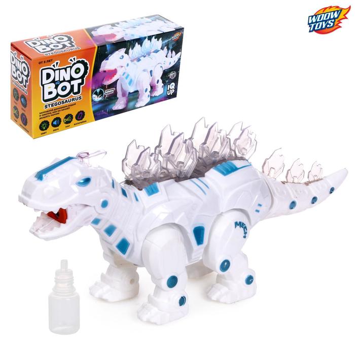 

Игрушка на батарейках интерактивная Dinobot, Stegosaurus