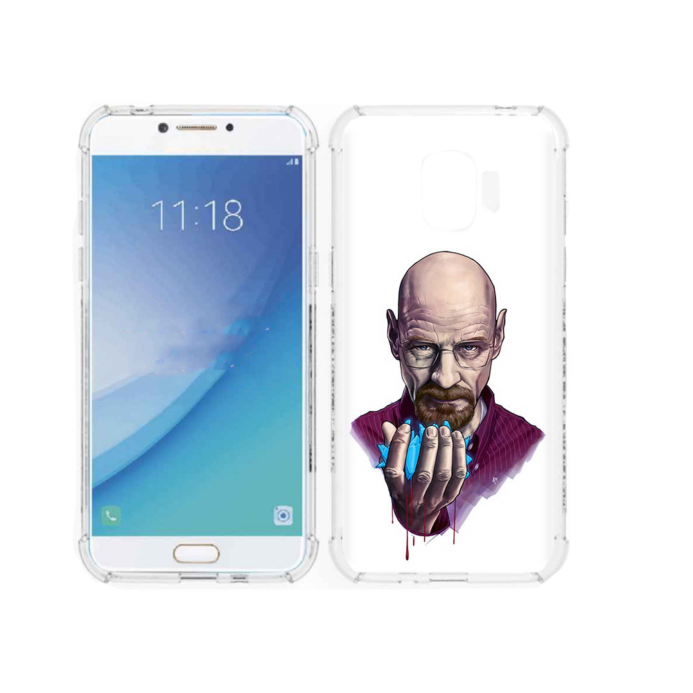

Чехол MyPads Tocco для Samsung Galaxy J2 Pro (2018) разработчик (PT226925.585.574), Прозрачный, Tocco