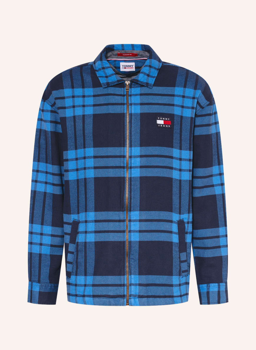

Рубашка мужская Tommy Jeans 1001293300 синяя M (доставка из-за рубежа), 1001293300