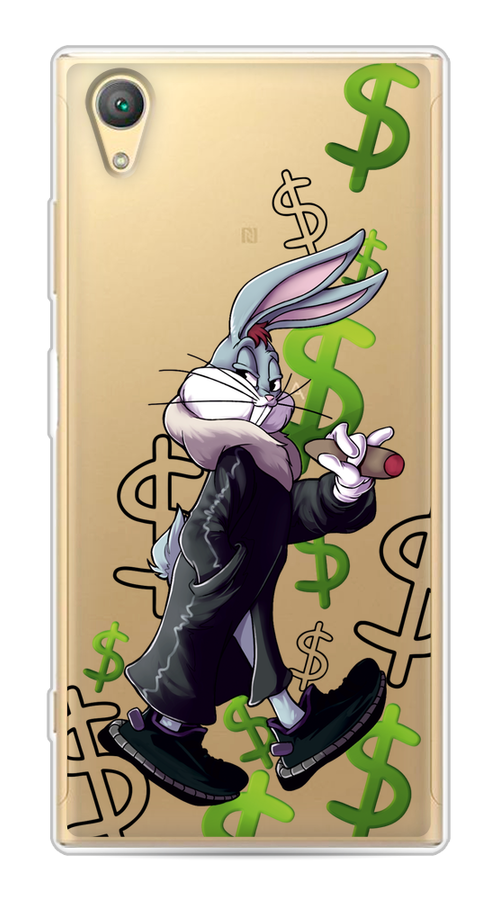 

Чехол на Sony Xperia XA1 plus "Rich Bugs Bunny", Зеленый;черный;голубой, 53050-6