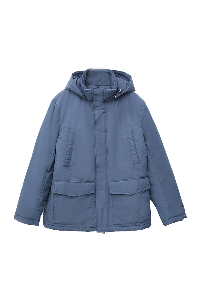Куртка мужская Finn Flare FBC21010B синяя 4XL