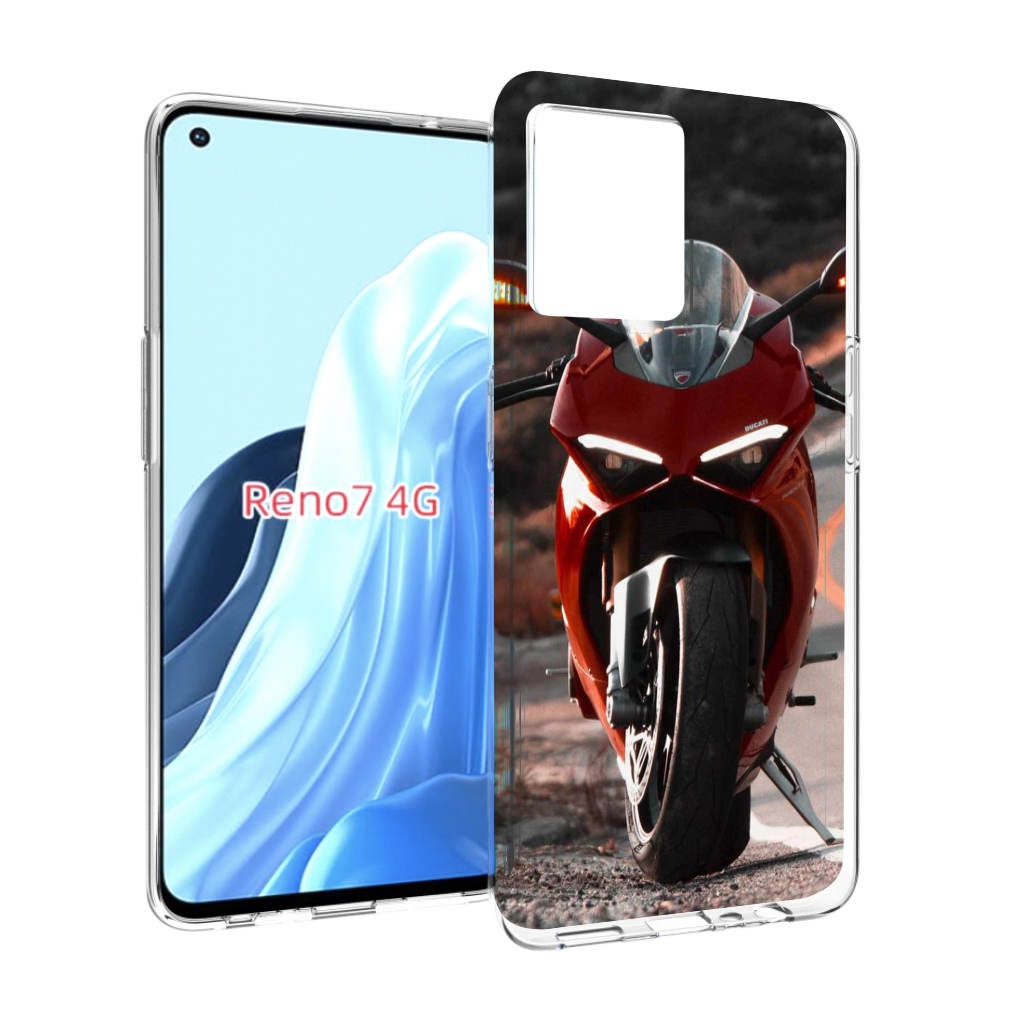 фото Чехол mypads дукати мотоцикл для oppo reno 7 4g