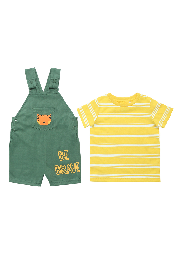 

Комплект одежды Kari baby SS22B09100609 цв. желтый, хаки р. 92, SS22B09100609