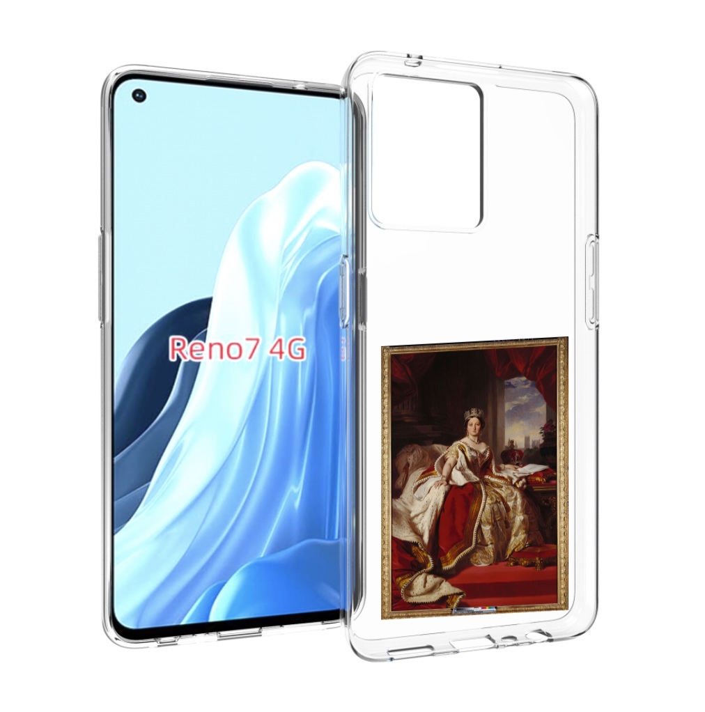 

Чехол MyPads елизавета-2 для OPPO RENO 7 4G, Прозрачный, Tocco