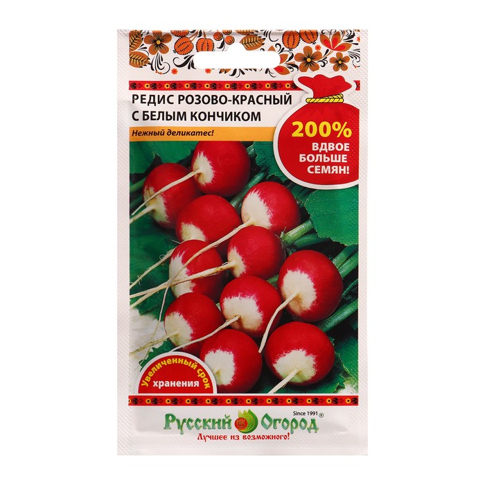 

Семена редис Русский огород 9443616