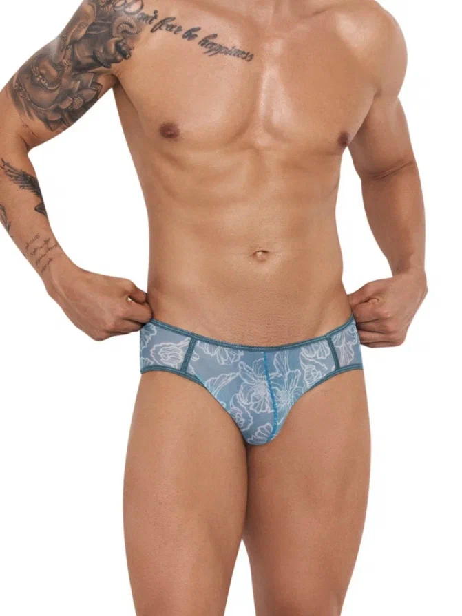 Трусы мужские Clever Masculine Underwear 1216 серые S