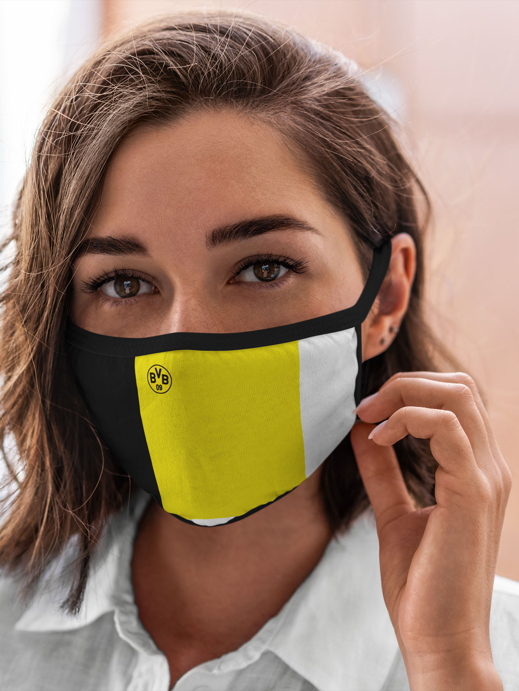 

Многоразовая маска унисекс Burnettie Borussia Borussia., Разноцветный, Borussia Borussia.