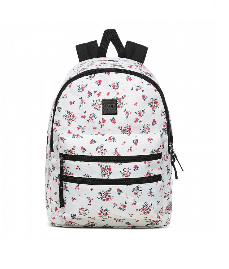 

Рюкзак женский Vans WM SCHOOLIN IT BACKP BEAUTY FL, белый, WM SCHOOLIN IT BACKP BEAUTY FL