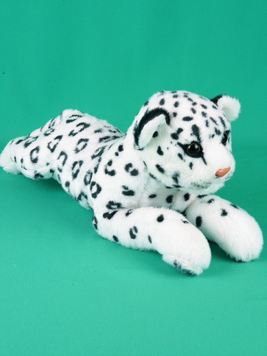 Мягкая игрушка АКИМБО КИТ Белый Леопард 35 см