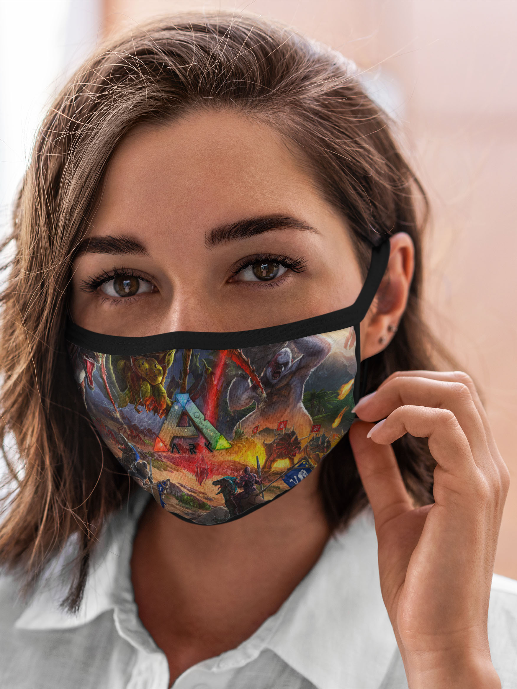 

Многоразовая маска унисекс Burnettie Ark Survival Evolved, Разноцветный, Ark Survival Evolved