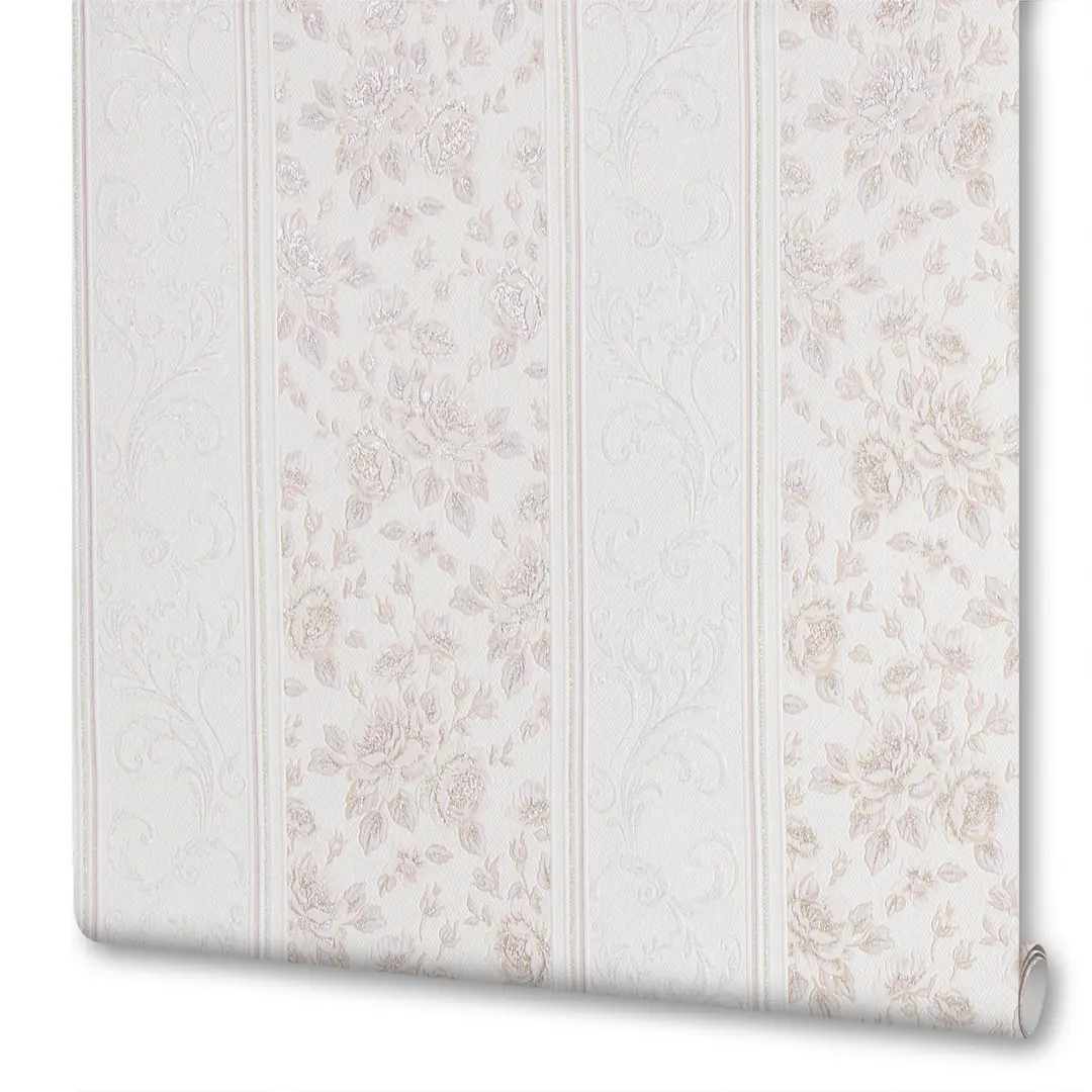 

Обои виниловые Палитра Small Roses бежевые 0.53 м 1359-12, Бежевый