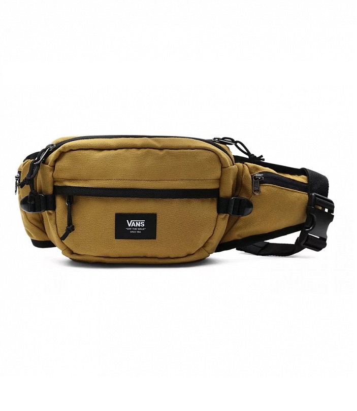 фото Поясная сумка мужская vans mn survey cross body dried tob, золотистый