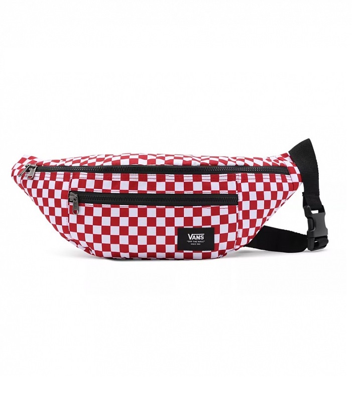 Поясная сумка женская Vans MN WARD CROSS BODY P Chili Pep красно-белый 8488₽