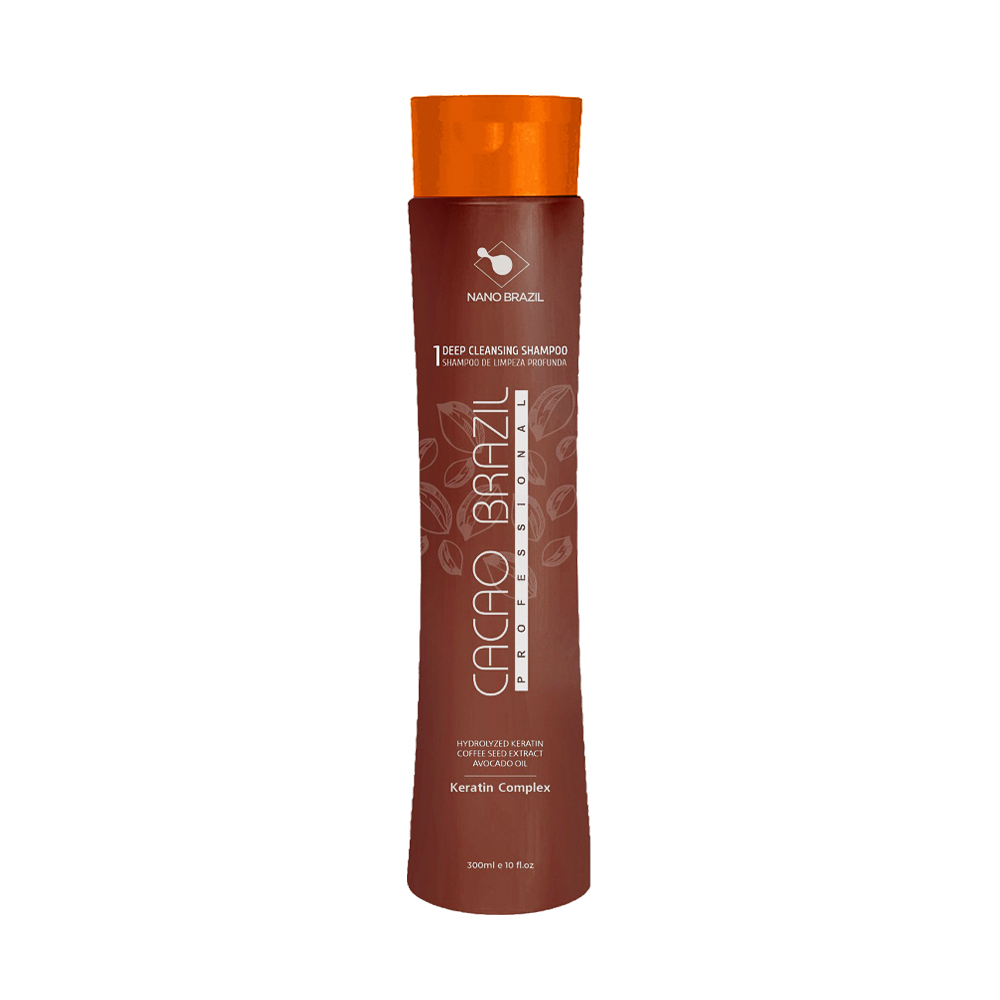 

Шампунь для волос Nano Brazil Deep Cleansing Shampoo Cacao Brazil 300 мл, 300 мл