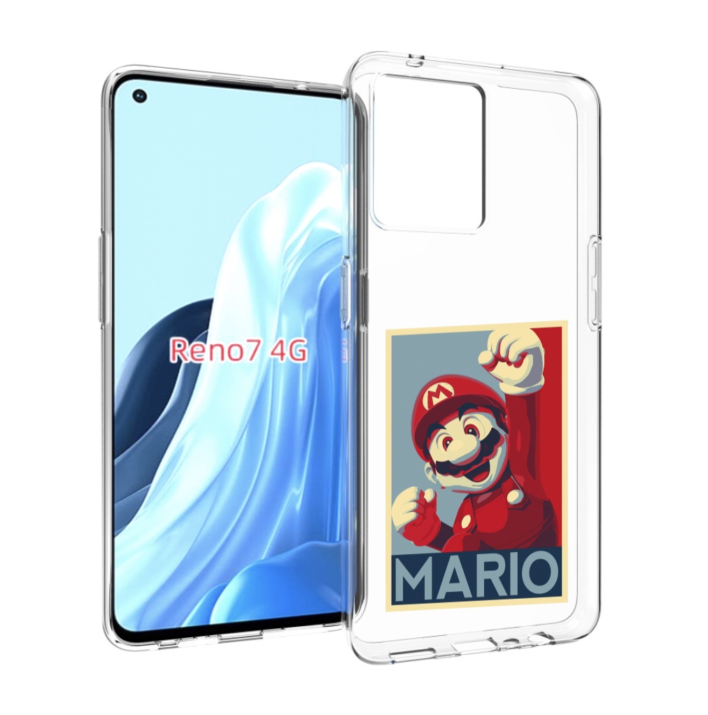 

Чехол MyPads злой марио для OPPO RENO 7 4G, Прозрачный, Tocco