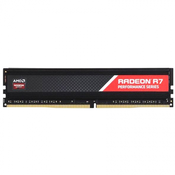 

Модуль памяти 16GB AMD Radeon DDR4 2666 DIMM R7 Performance Series Black, AMD Radeon DDR4 2666 DIMM R7 Performance Series Black