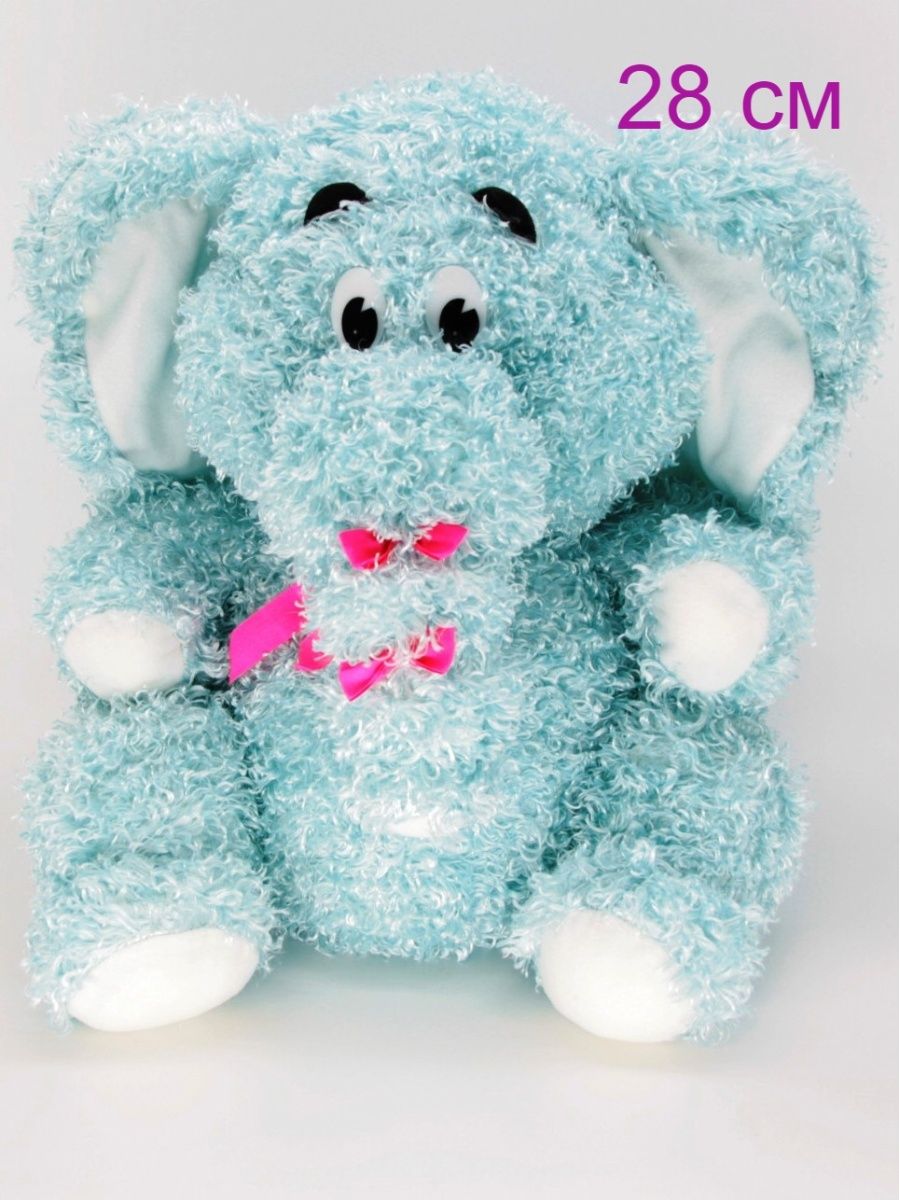 Слоник Мягкая игрушка АКИМБО КИТ слон 28 см игрушка водная yookidoo веселый слон голубой