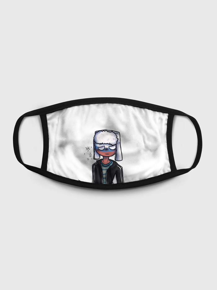 

Многоразовая маска унисекс Burnettie Countryhumans Россия, Countryhumans Россия