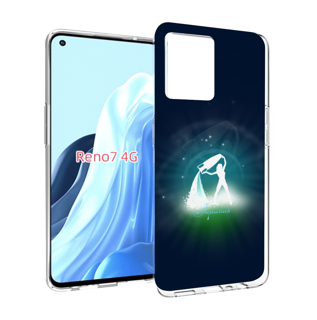 

Чехол MyPads знак зодиака водолеи 1 для OPPO RENO 7 4G, Прозрачный, Tocco