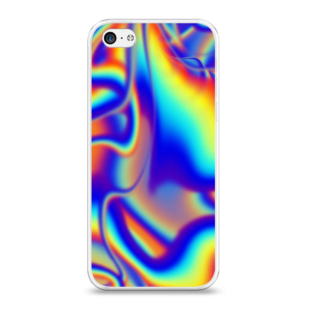 

Чехол на Apple iPhone 5C "Яркая голограмма", Разноцветный, 10250-3