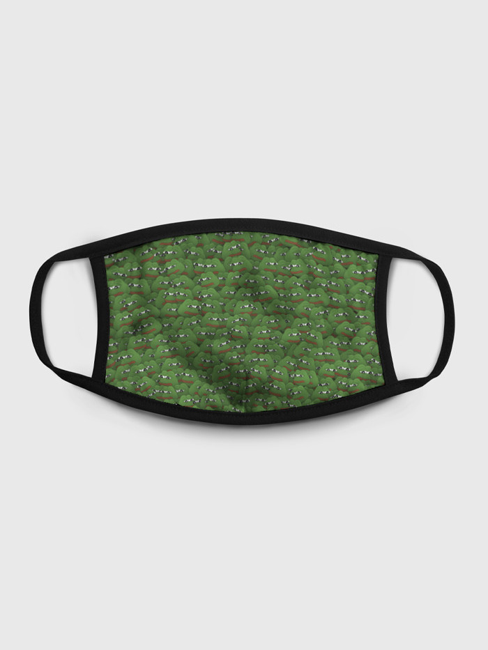 

Многоразовая маска унисекс Burnettie Грустные Лягушки, Разноцветный, Грустные Лягушки