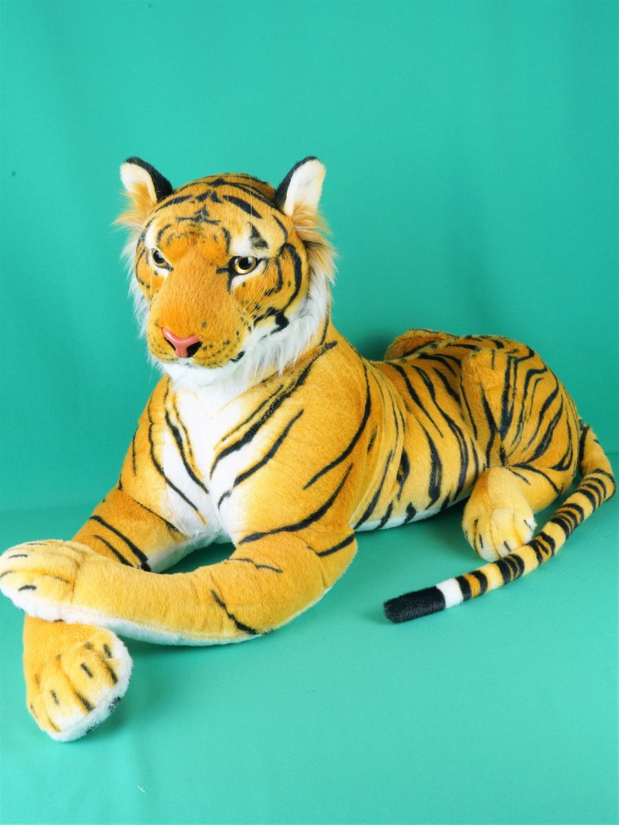 Мягкая игрушка АКИМБО КИТ Тигр реалистичный 90см