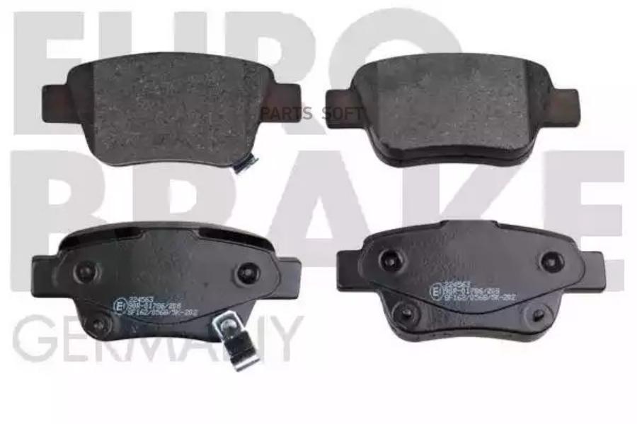 

Тормозные колодки EUROBRAKE задние 5502224563