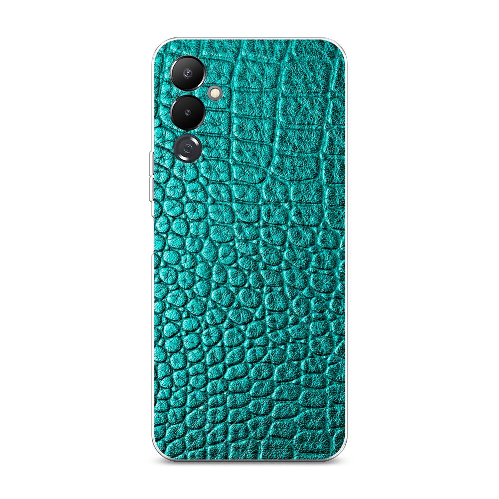 

Чехол Awog "Бирюзовая змея" на Tecno Pova 4 / Текно Пова 4
