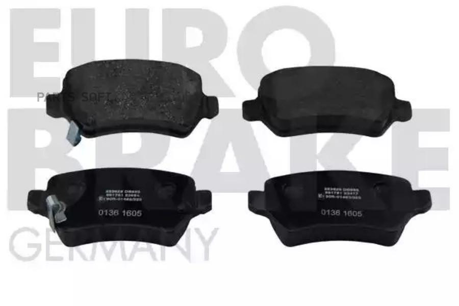 

Тормозные колодки EUROBRAKE задние 5502223625