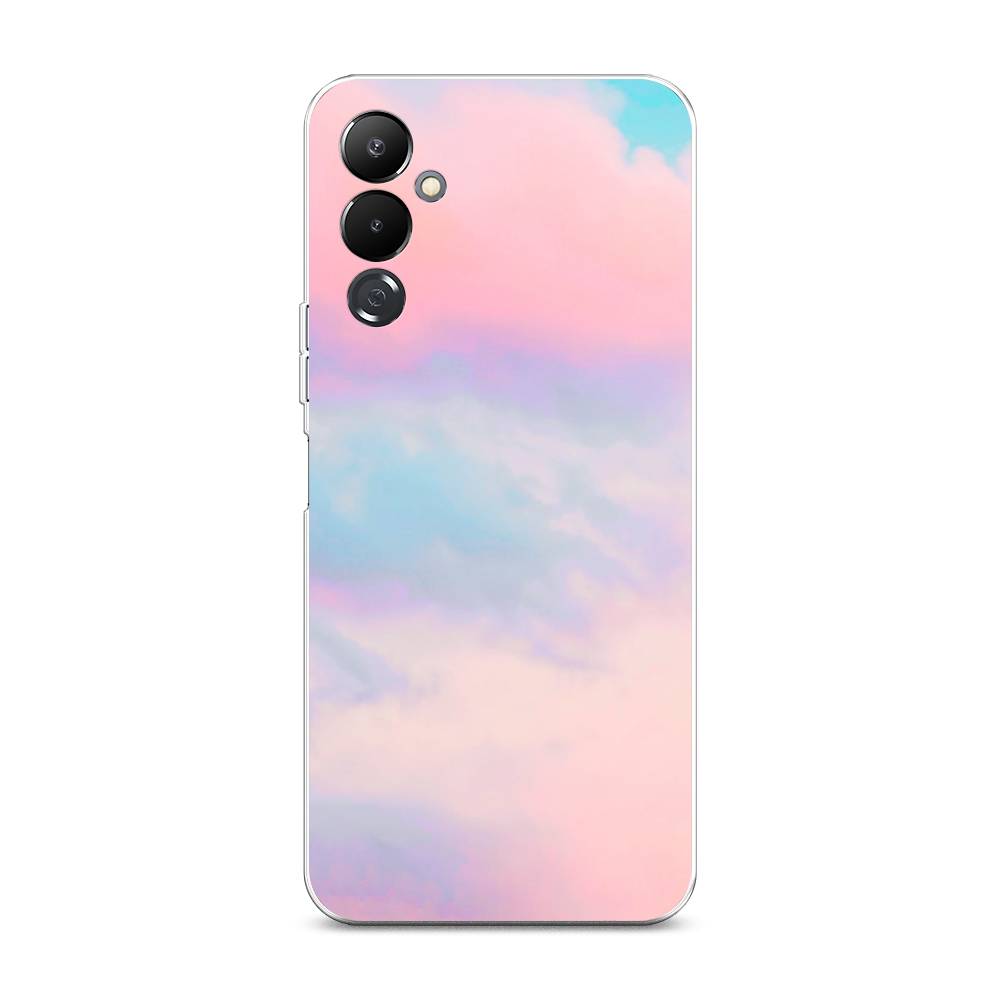 

Чехол Awog на Tecno Pova 4 / Текно Пова 4 "Розовые облака", Розовый;фиолетовый