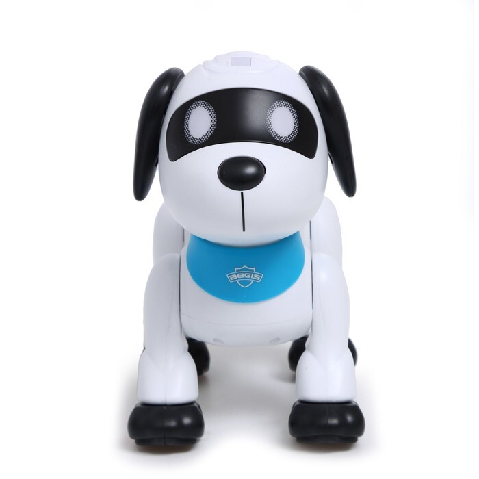Робот-собака IQ BOT Дружок Лакки, световые и звуковые эффекты робот собака дружок лакки световые и звуковые эффекты