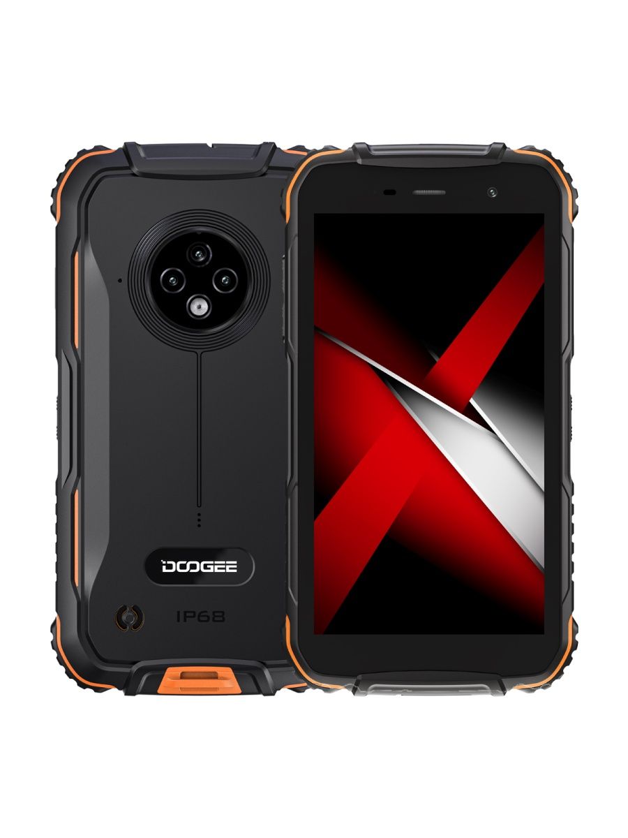 фото Смартфон doogee s35t 3/64gb fire orange