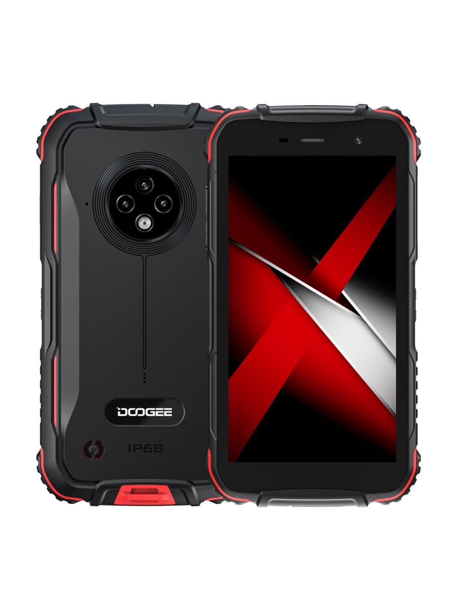 фото Смартфон doogee s35t 3/64gb flame red