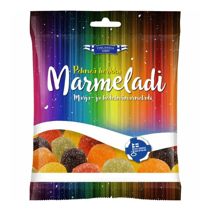 

Мармелад Finlandia Candy Северное Сияние со вкусом ягод и фруктов 115 г