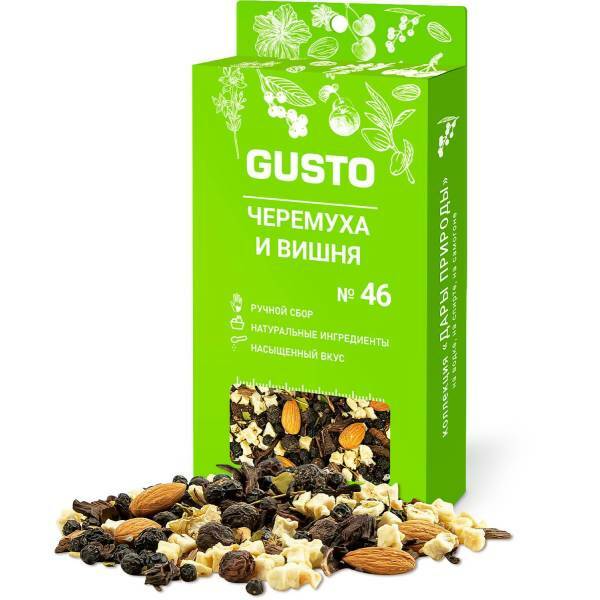 

GUSTO Черемуха и вишня (44 гр.)
