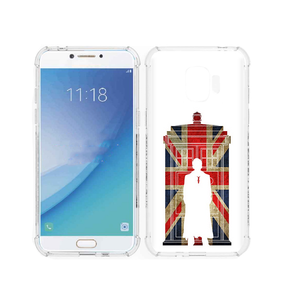 

Чехол MyPads Tocco для Samsung Galaxy J2 Pro (2018) шерлок холмс (PT226925.585.699), Прозрачный, Tocco
