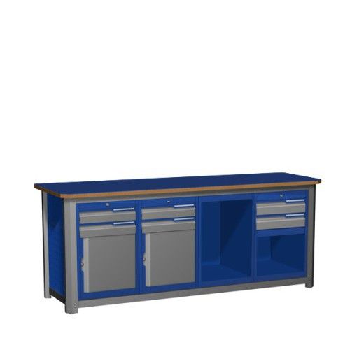 

Верстак четырехтумбовый MECHANIC М20.22ПС2ППС1, MECHANIC М20.22ПС2ППС1